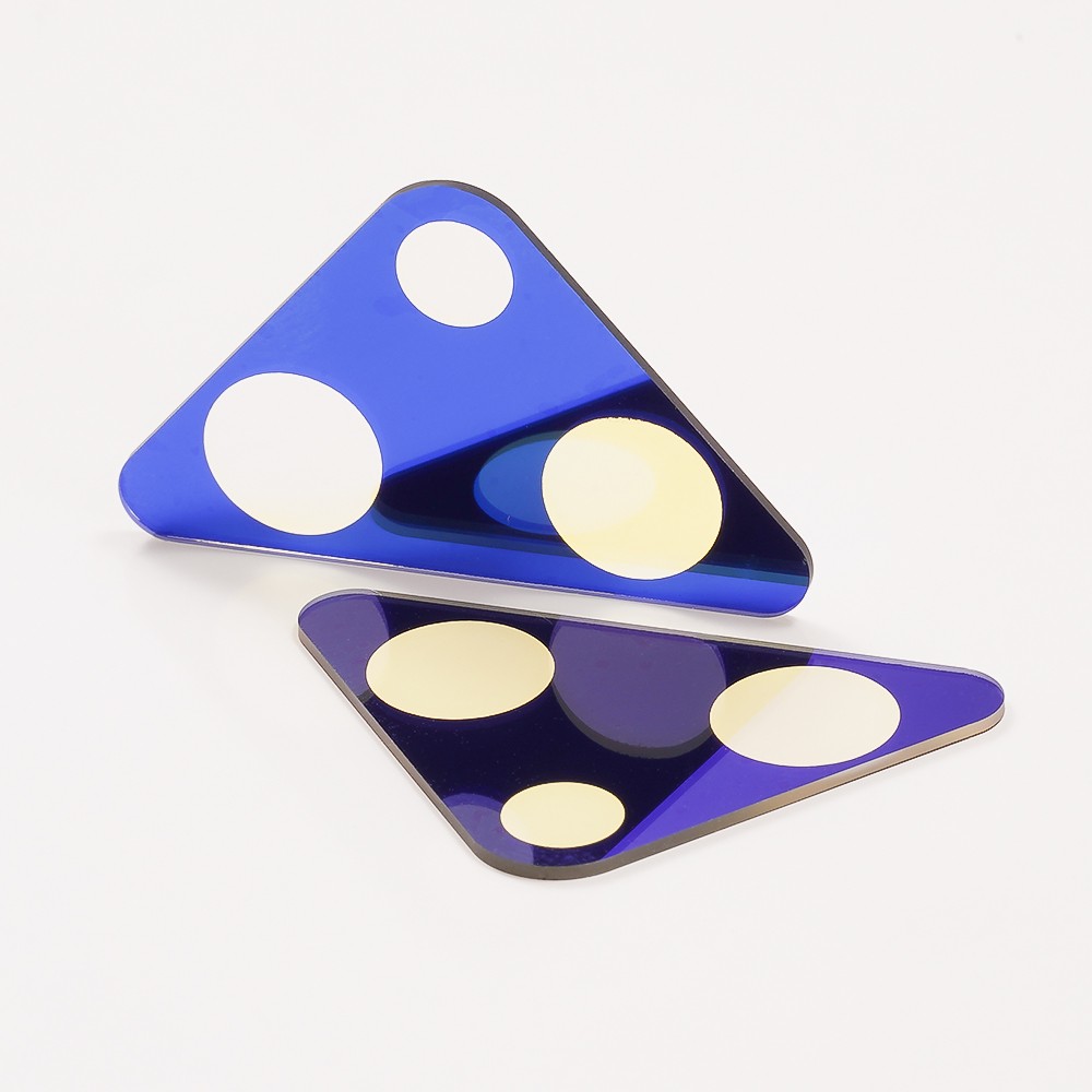 三角形絲印玻璃窗口片